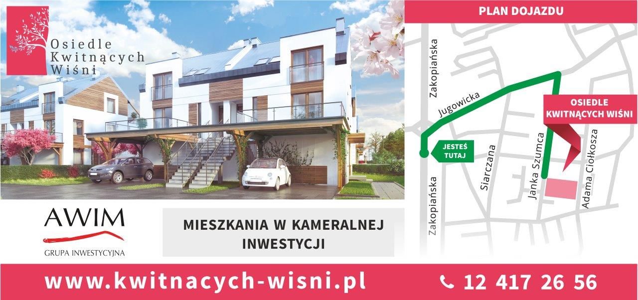 Reklama AWIM Osiedle Kwitnących Wiśni